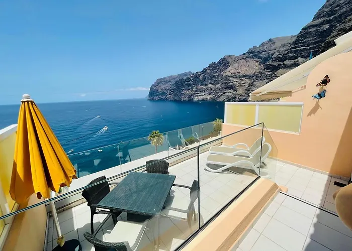 Lägenhet Magnificent Apt. With Sea View, Cliff & Marina Santiago del Teide